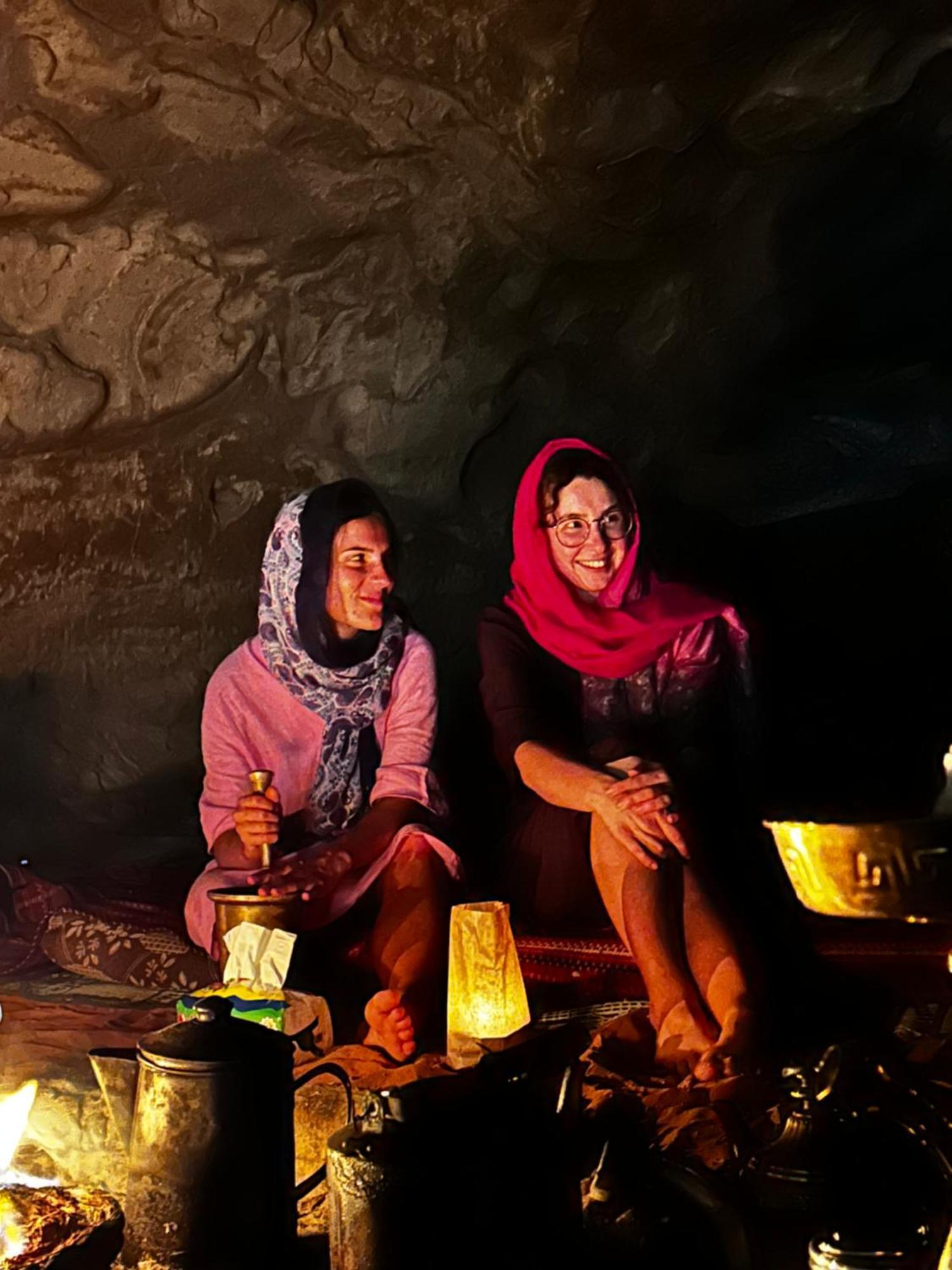 Wadi Rum Cave Camping מראה חיצוני תמונה